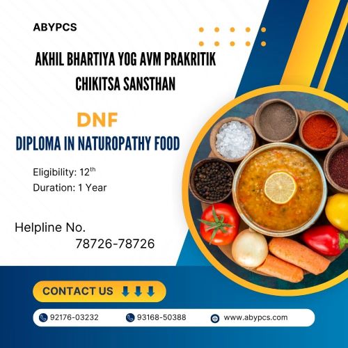Diploma in Naturopathy Food (DNF): Transforming Health Through Therapeutic Nutrition