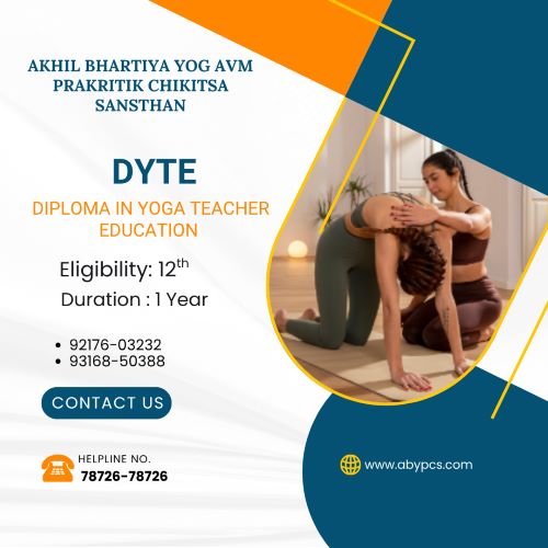 Diploma in Yoga Teacher Education (DYTE): Become a Certified Yoga Teacher in Just One Year